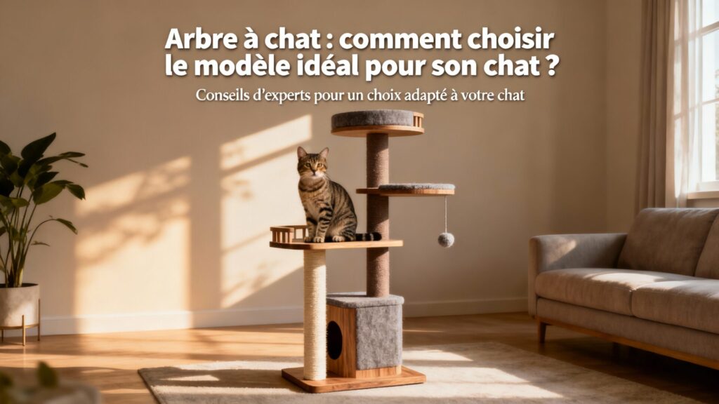 Arbre à chat : comment choisir le modèle idéal pour son chat ?