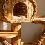 Arbre à chat en osier : un mobilier naturel pour votre félin sans aucun texte