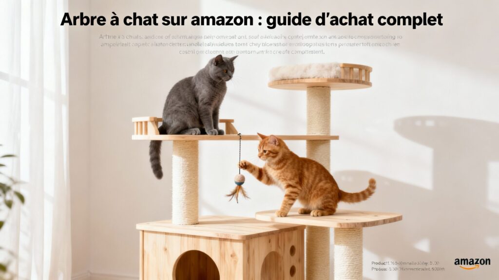 Arbre à chat sur amazon : guide d'achat complet avec texte