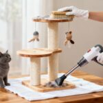 Comment nettoyer un arbre à chat sans l’abîmer sans aucun texte