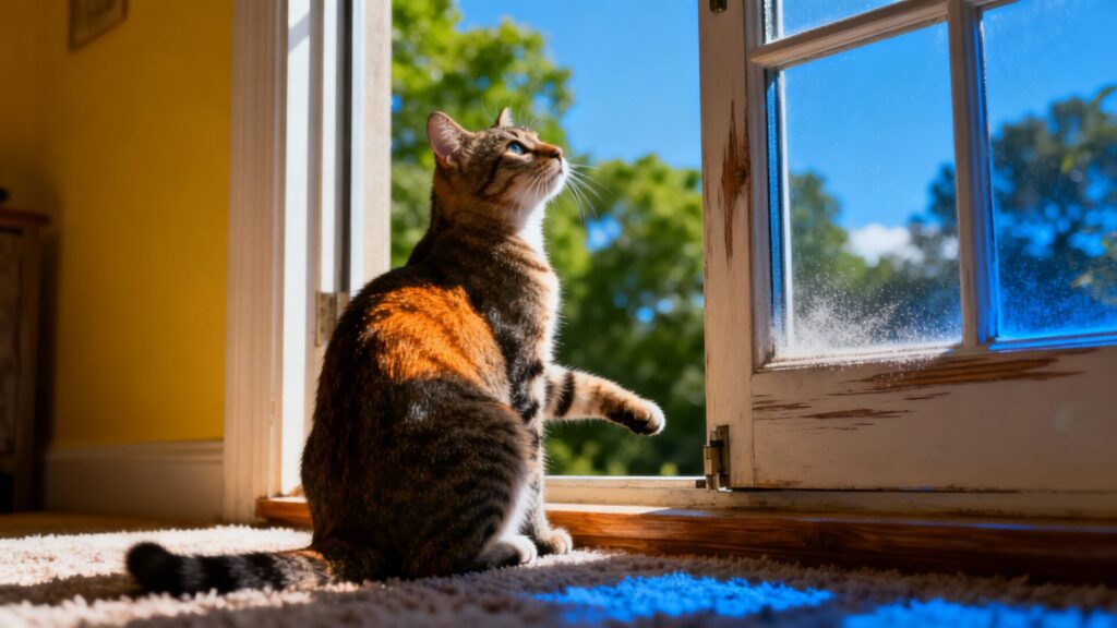 Est-ce grave si un chat ne sort pas : comprendre la liberté et le confinement sans aucun texte