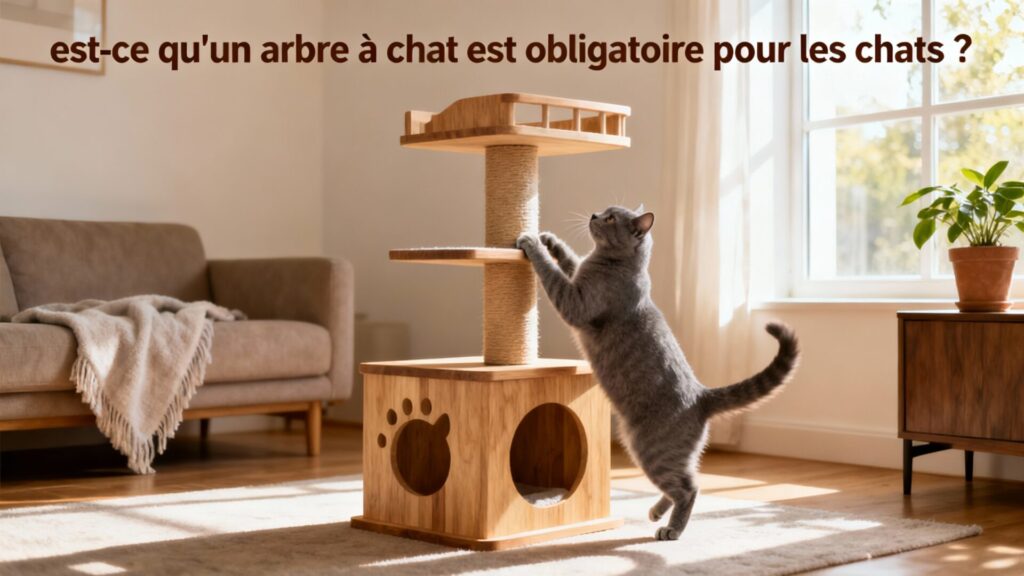 Est-ce qu'un arbre à chat est obligatoire pour les chats ?