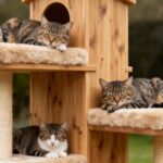 Les arbres à chat Trixie : confort, robustesse et bon prix sans aucun texte