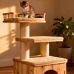 Soldes avec arbre à chat : des économies malignes pour votre félin sans aucun texte