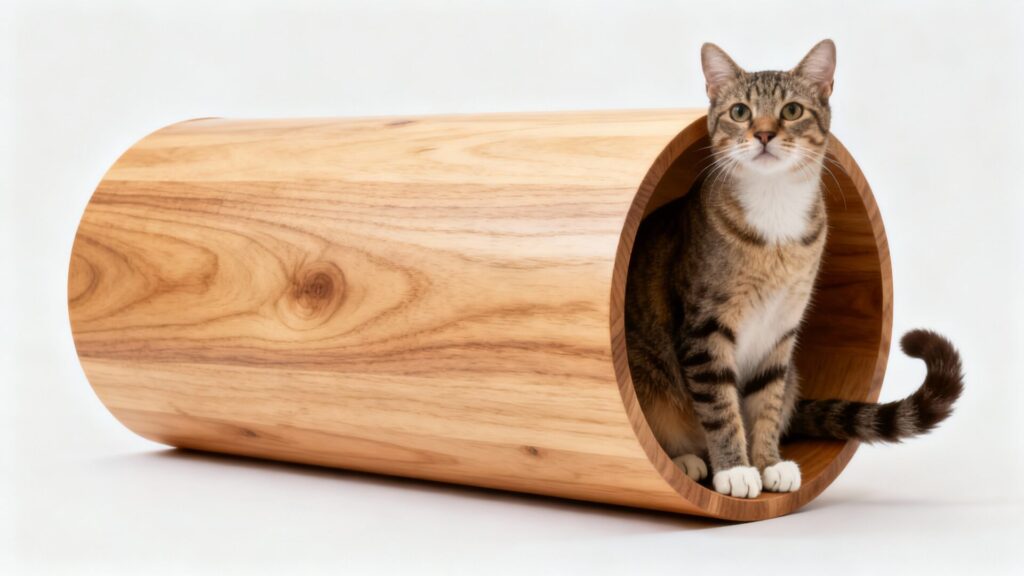 Tube pour arbre à chat : l'accessoire idéal pour votre félin sans aucun texte