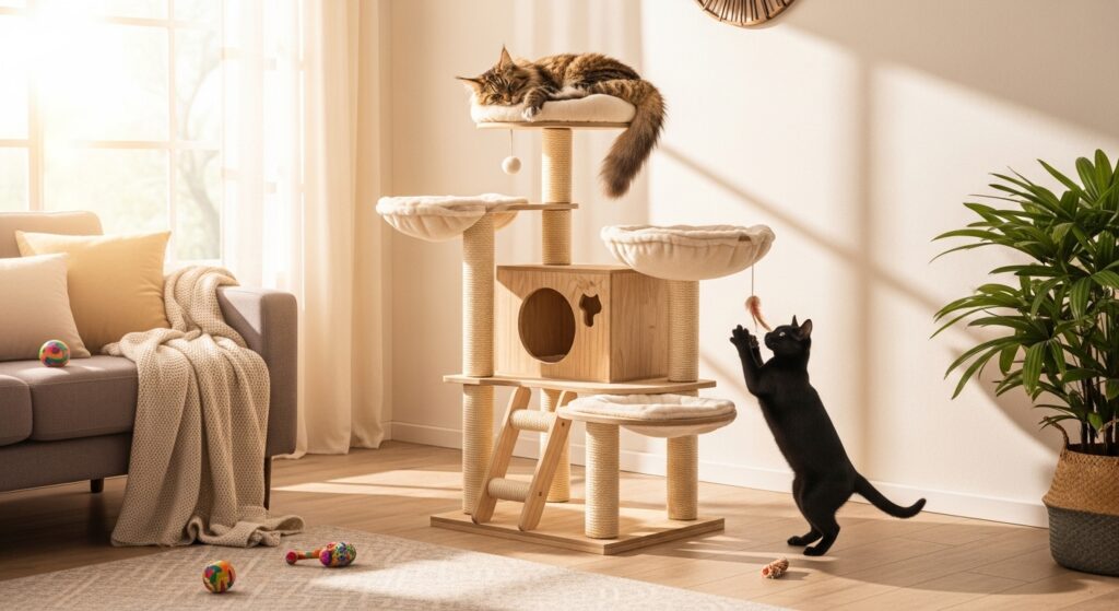 La meilleure marque d'arbre à chat : guide et comparatif sans aucun texte