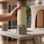 Stabiliser un arbre à chat : guide pratique sans aucun texte