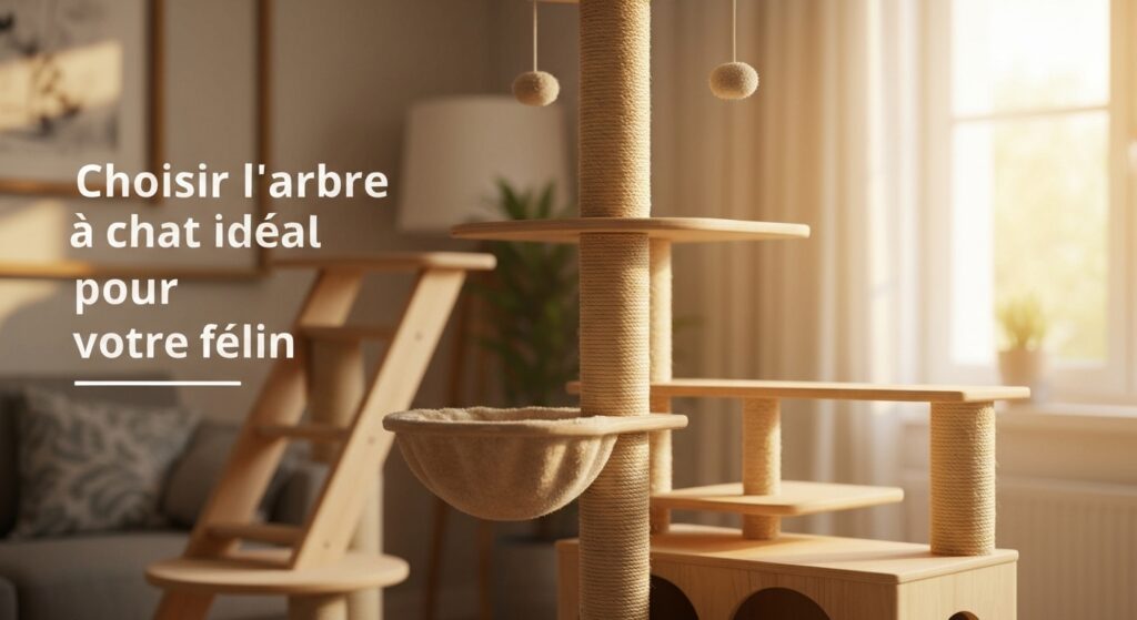 Choisir l'arbre à chat idéal pour votre félin sans aucun texte