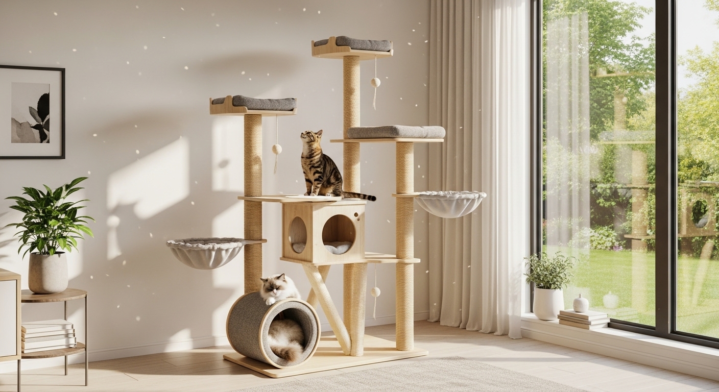 Quelle hauteur choisir pour un arbre à chat